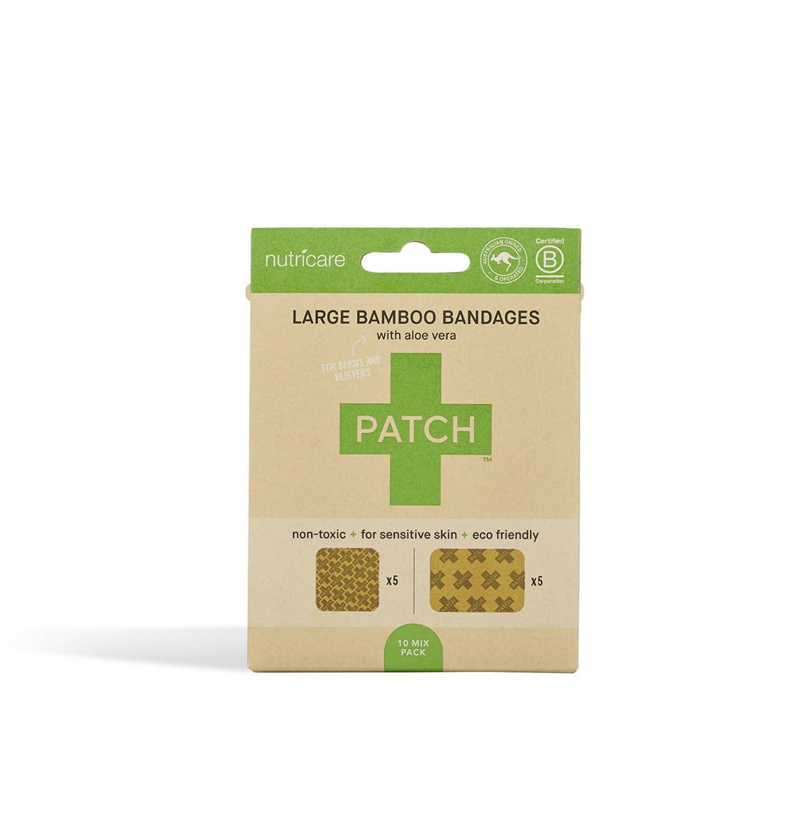 PATCH - Bambus-Pflaster mit Aloe Vera, gross
