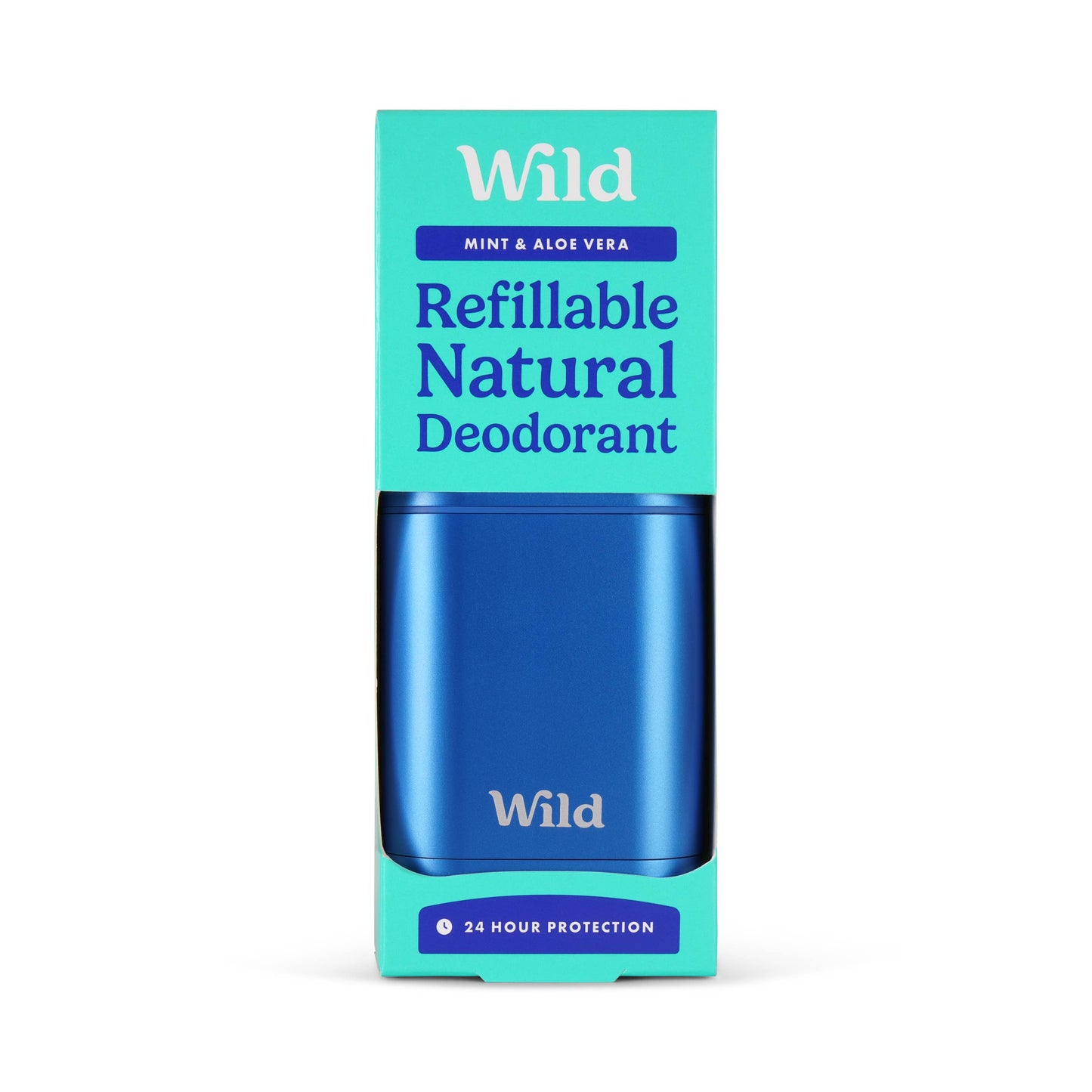 Déodorant Sauvage - Coffret de Départ Bleu Électrique "Menthe & Aloe Vera"
