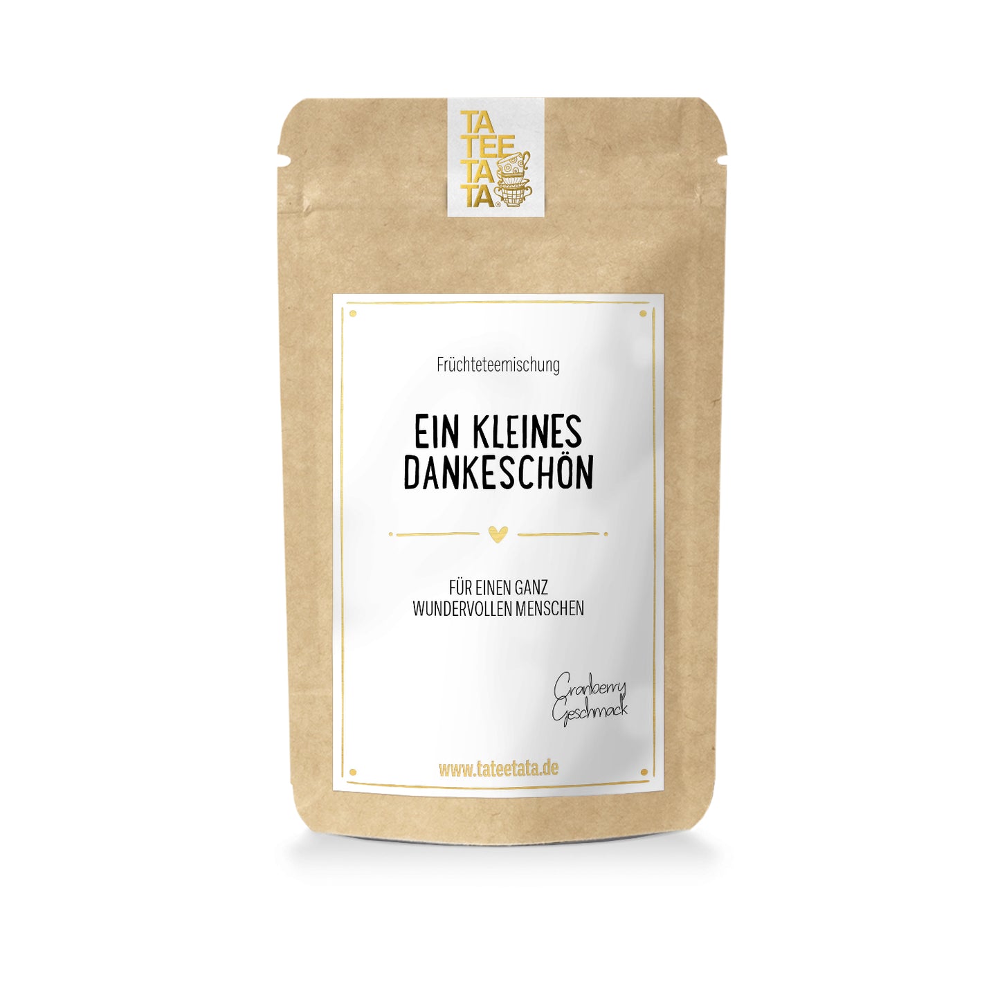Tee "Ein kleines Dankeschön" - TaTeeTaTa (Cranberry)