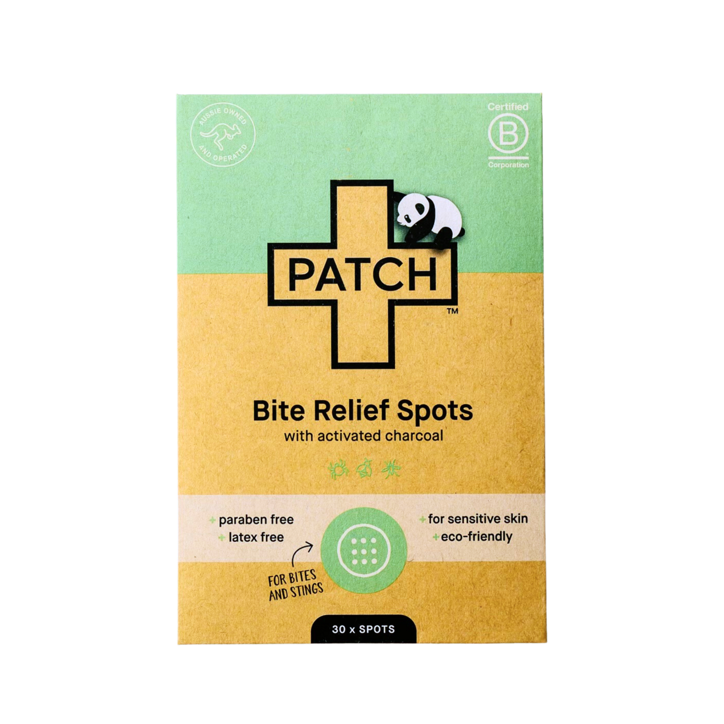 PATCH - Bambus Pflasterpunkte, zur Linderung von Stichen