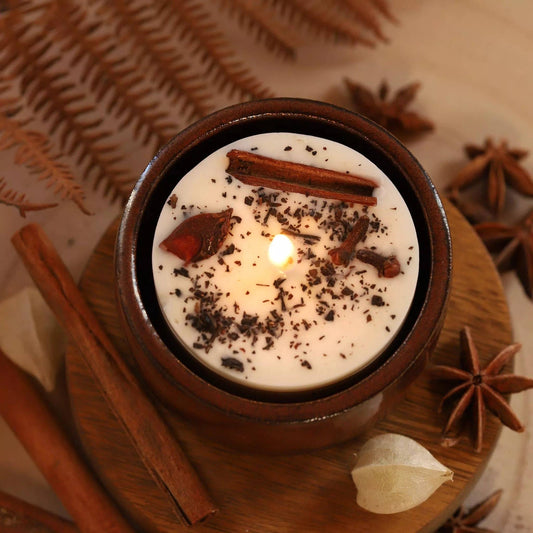 Votive candle "Tea & Gingerbread"