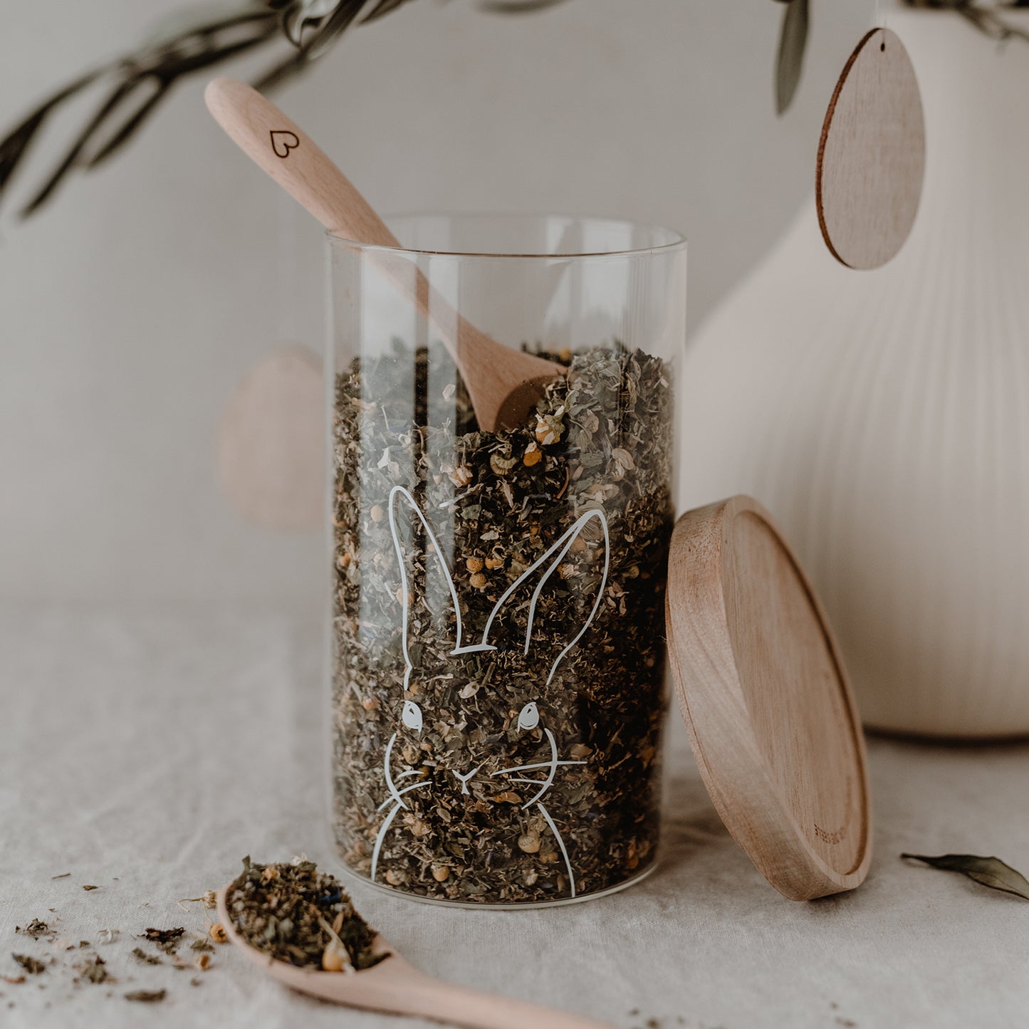 Vorratsglas "Hasi" 19cm