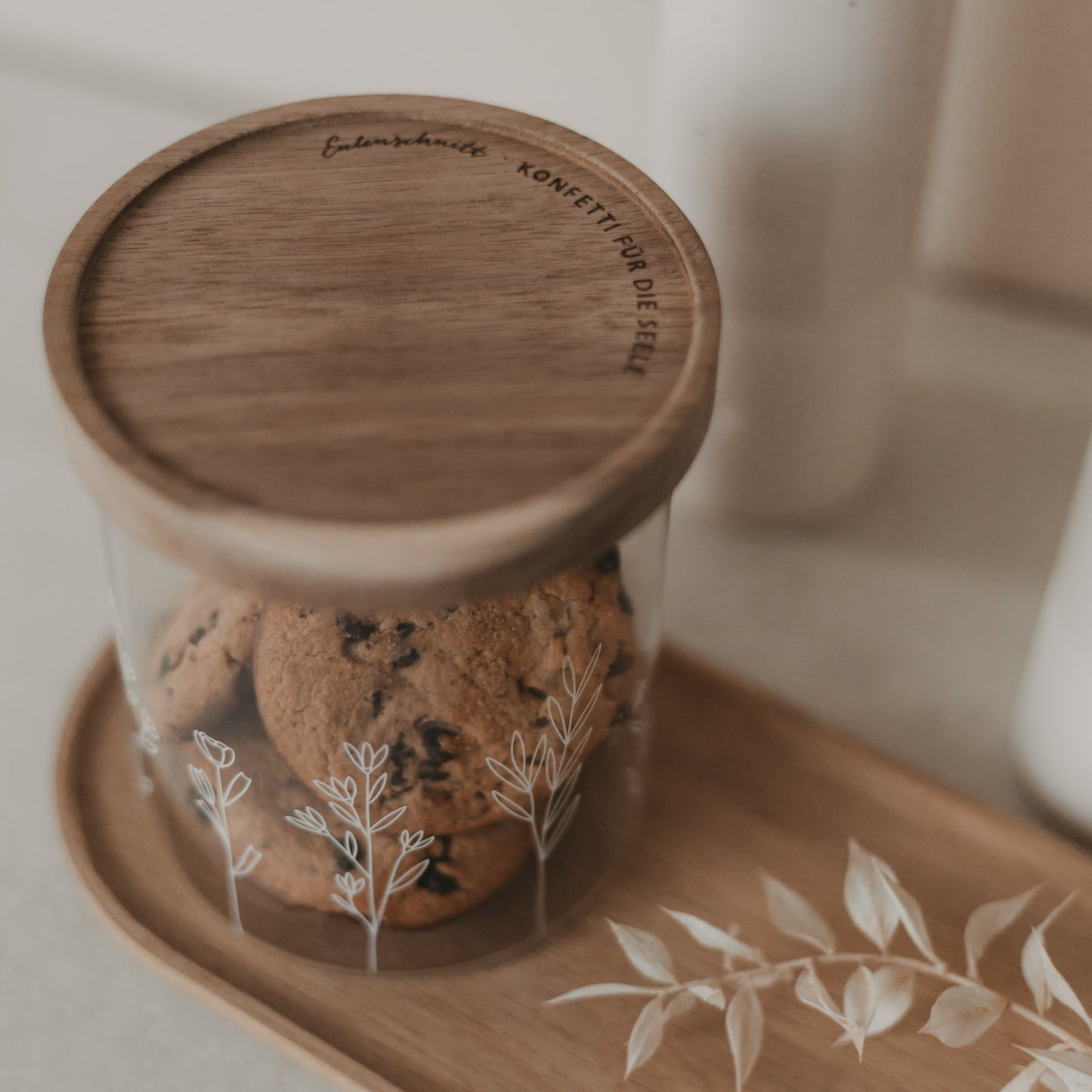 Vorratsglas "Blumenwiese" 13cm