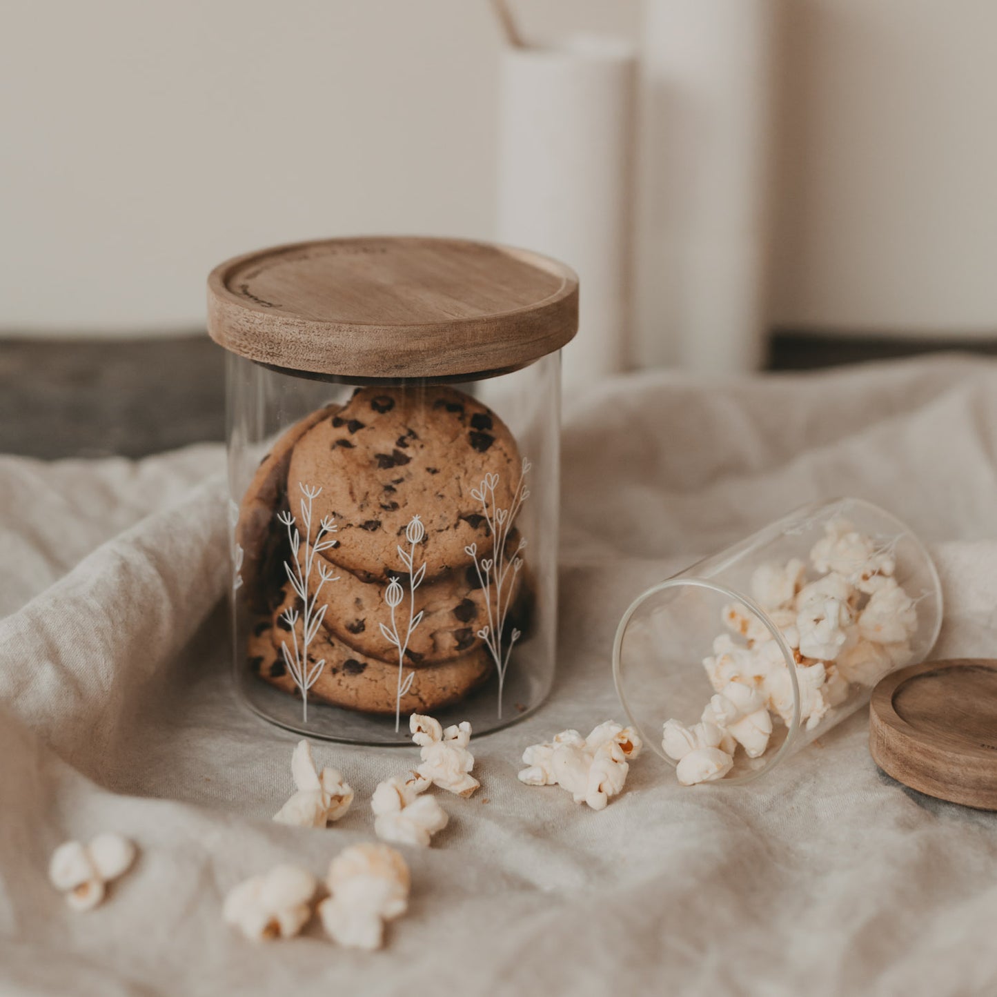 Vorratsglas "Blumenwiese" 13cm