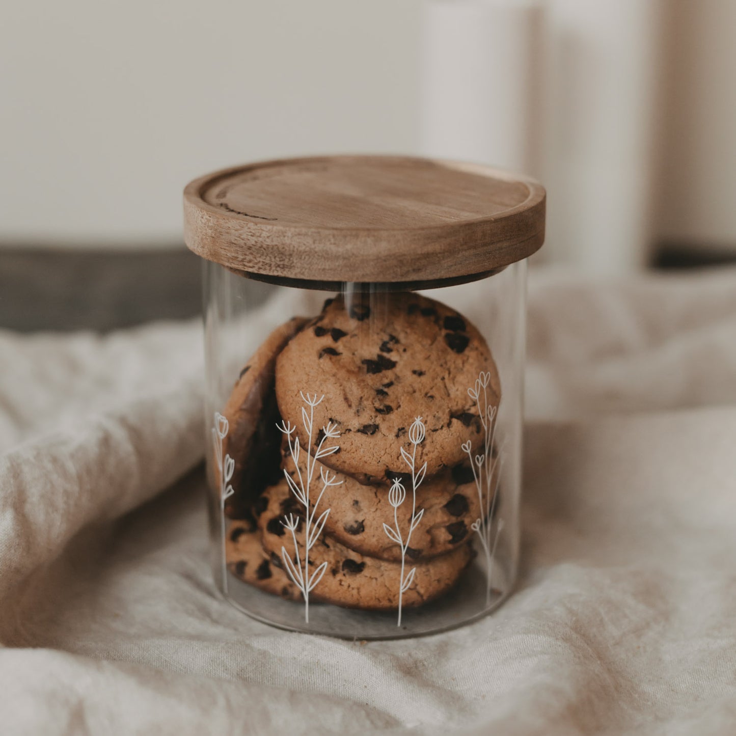 Vorratsglas "Blumenwiese" 13cm