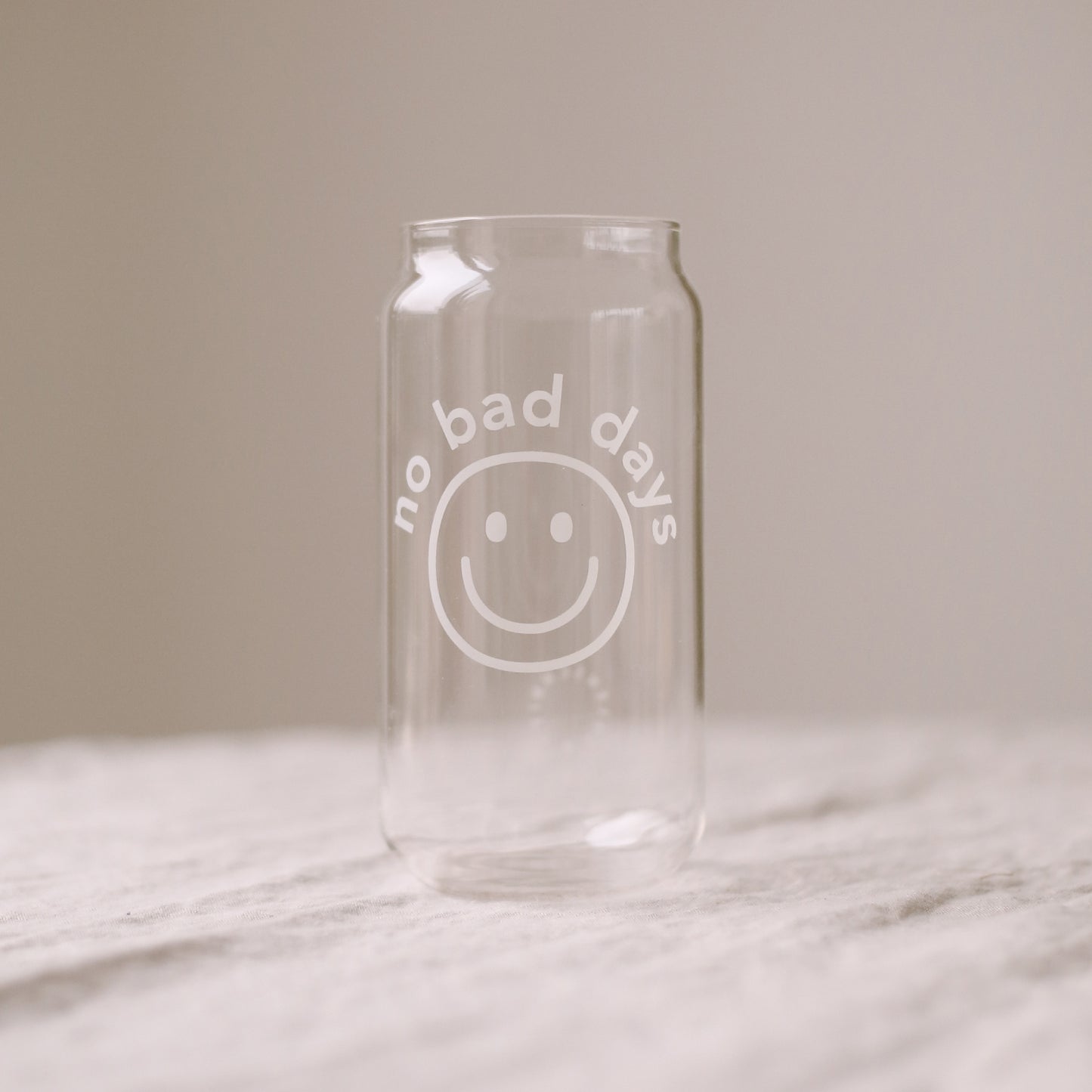 Tall drinking glass - various designs