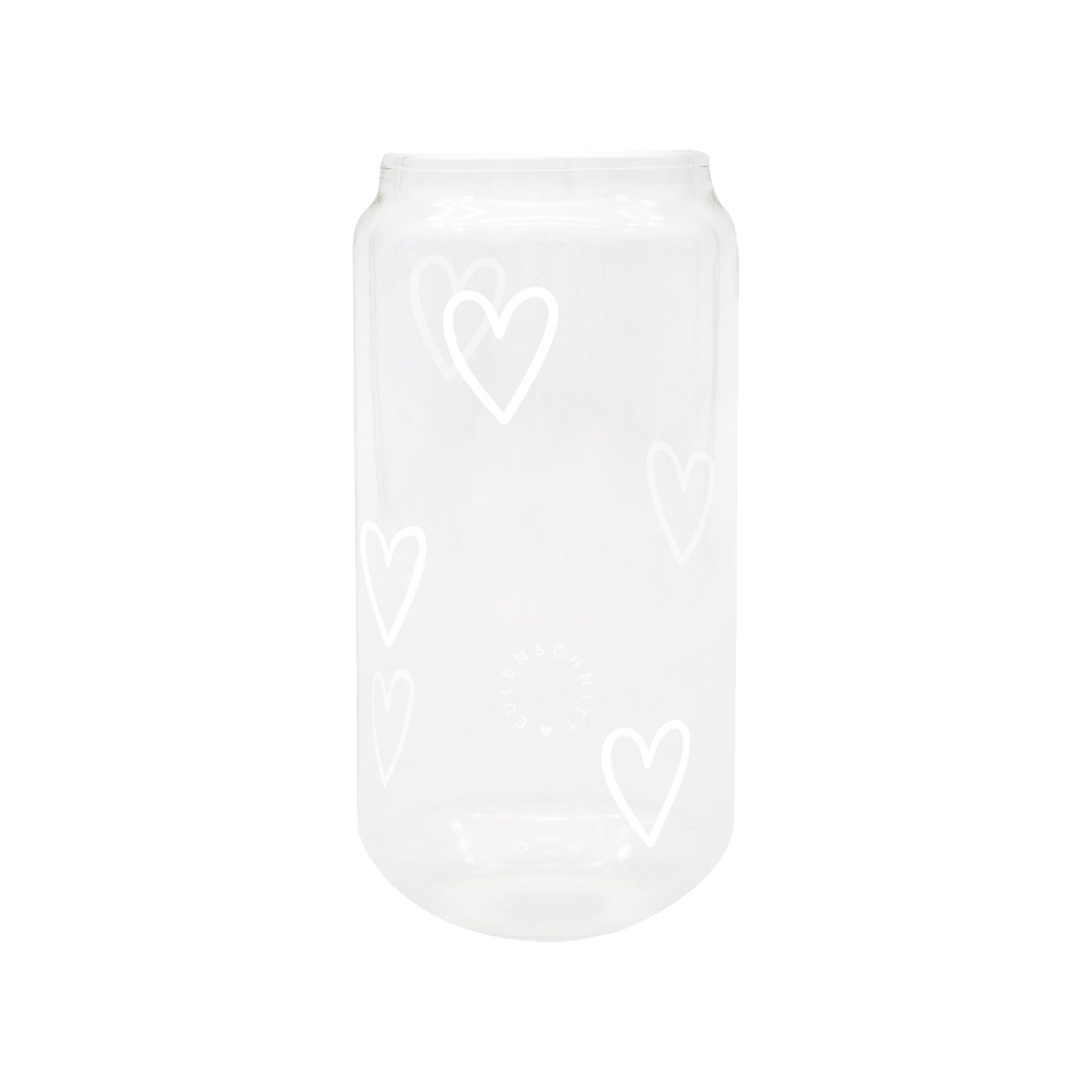 Tall drinking glass - various designs