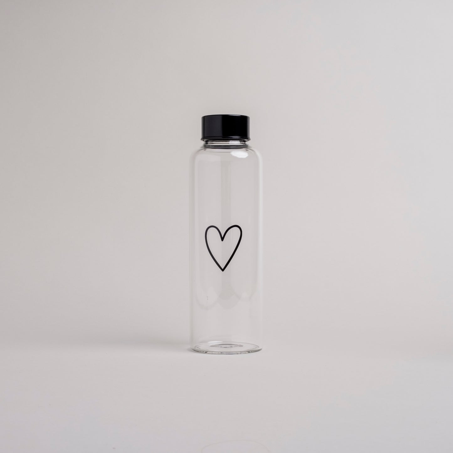 Gourde en verre "Coeur"