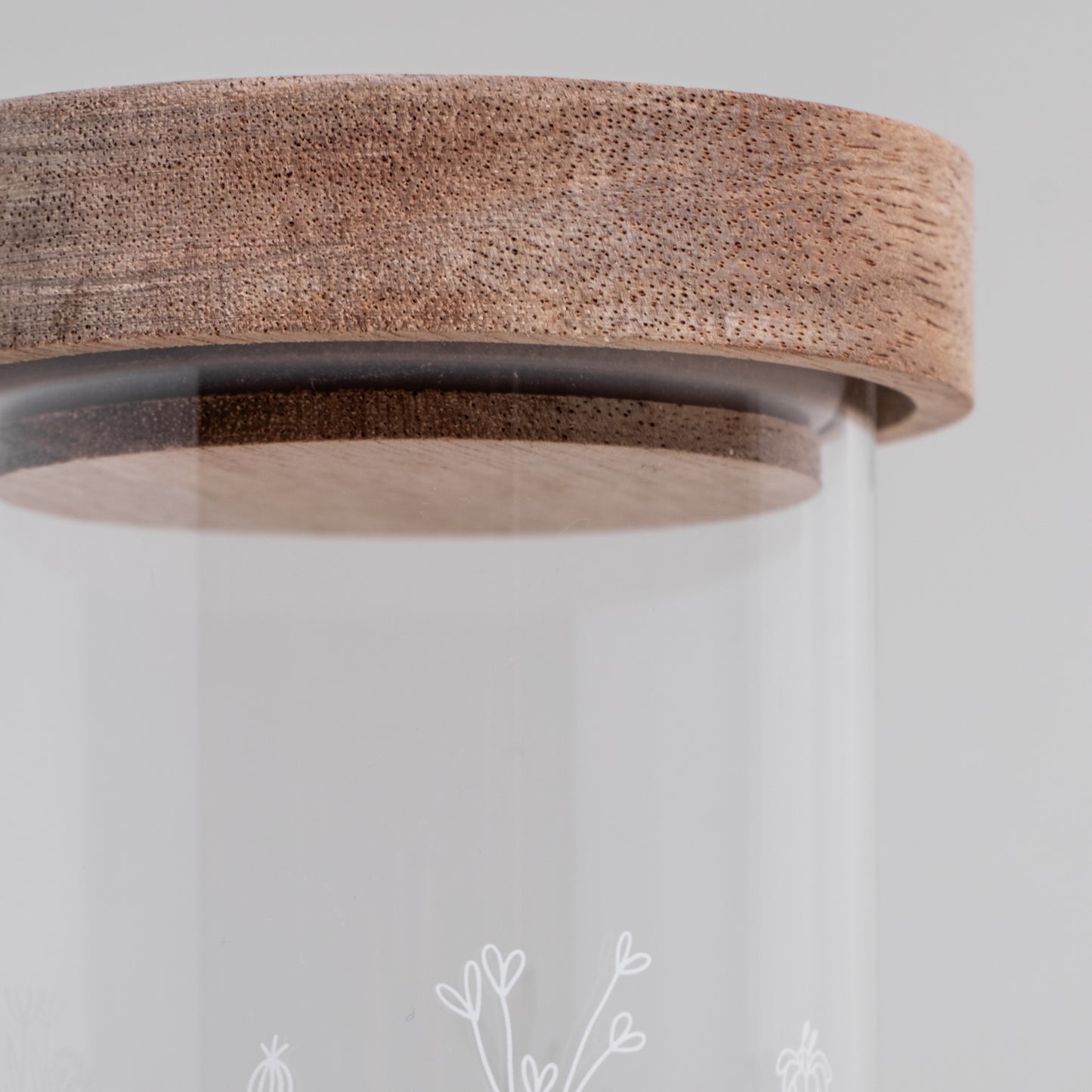 Mini Vorratsglas "Blumenwiese" 9cm