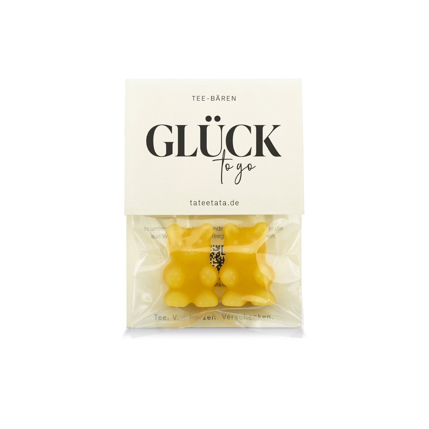 Tee Bären mini "Glück to go" - TaTeeTaTa