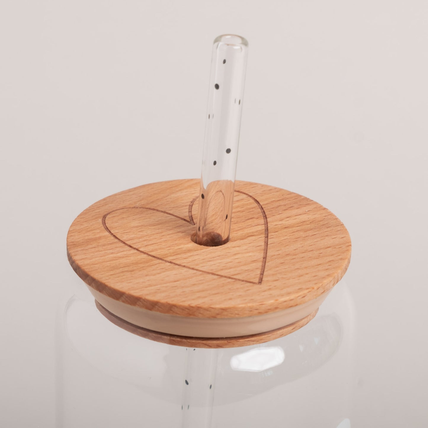 Deckel für hohes Trinkglas