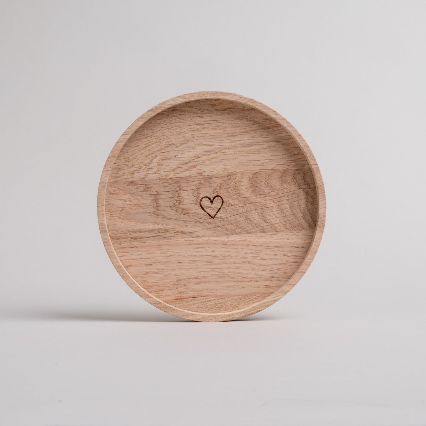 Mini Tablett rund "Herz"