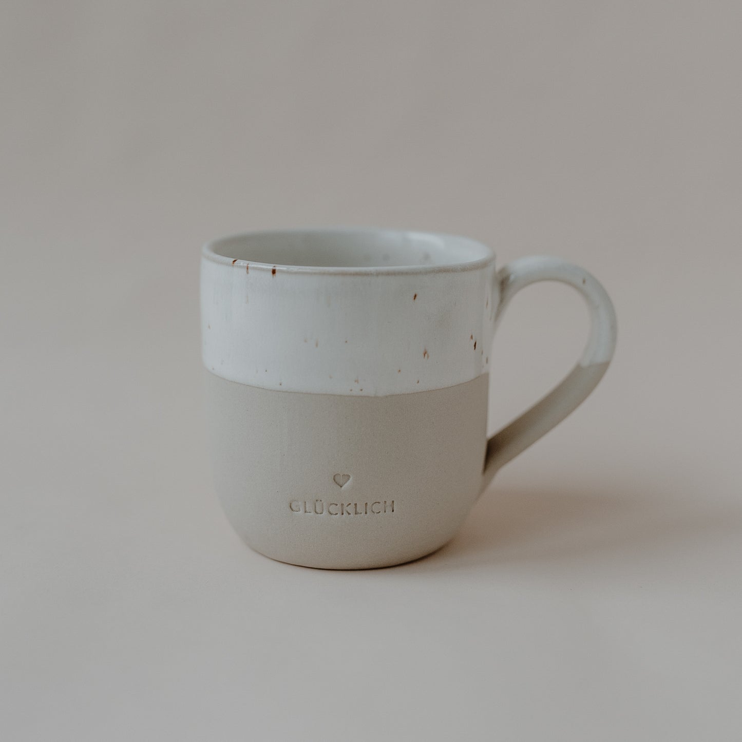 Petite tasse à cappuccino "Happy"