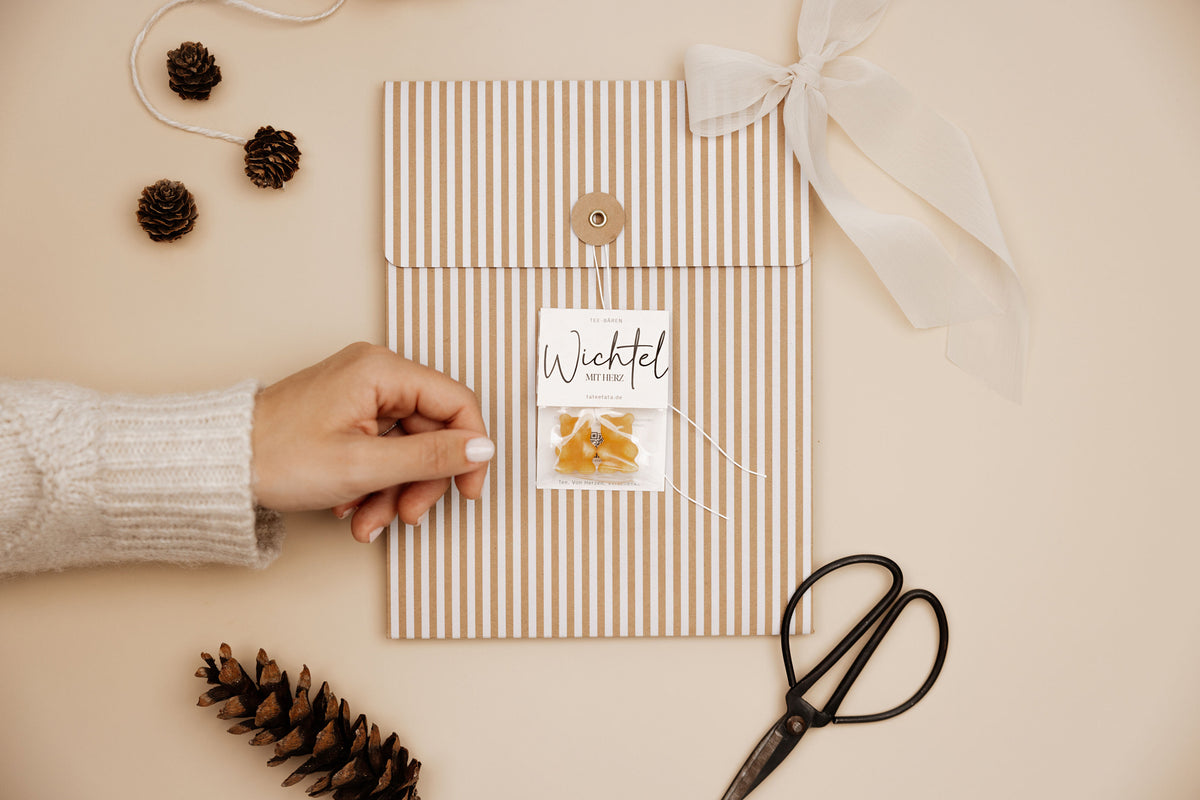 Tee Bären mini "Wichtel mit Herz" - TaTeeTaTa
