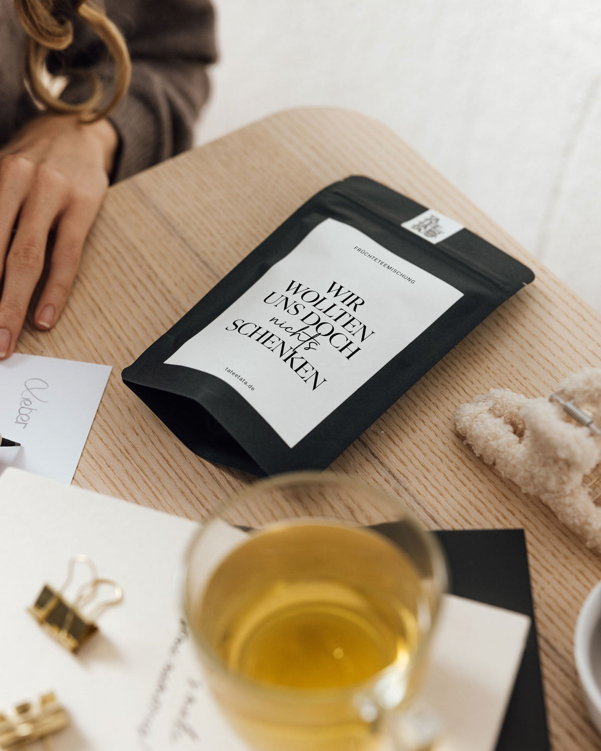Tee "Wir wollten uns doch nichts schenken" - TaTeeTaTa