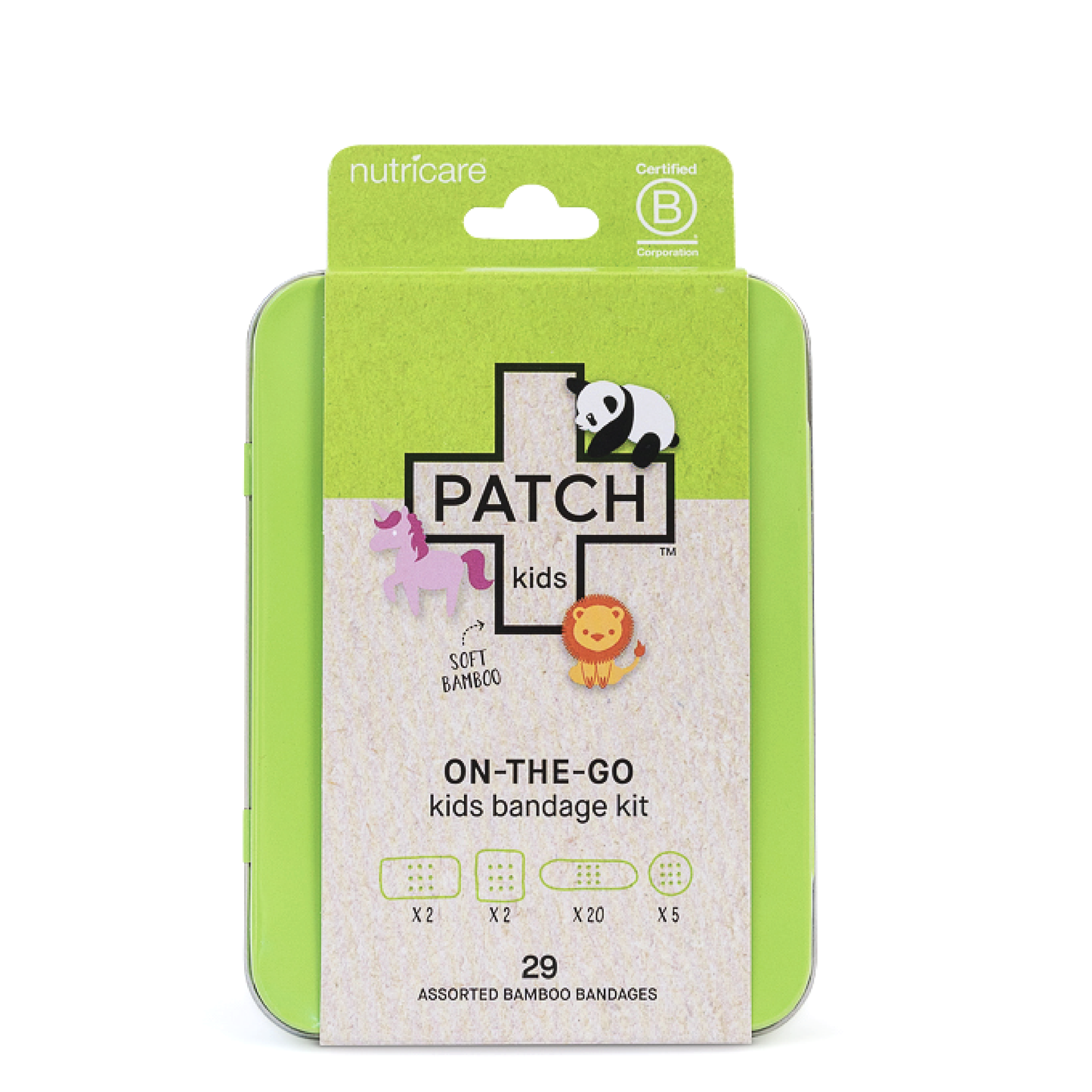 PATCH - Bambus Pflaster-Set/Reiseset